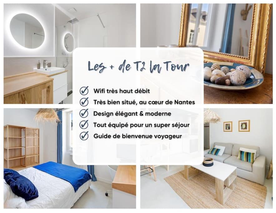 Apartmán Machines De L'Ile - Fibre - Netflix - T2 La Tour Nantes Exteriér fotografie
